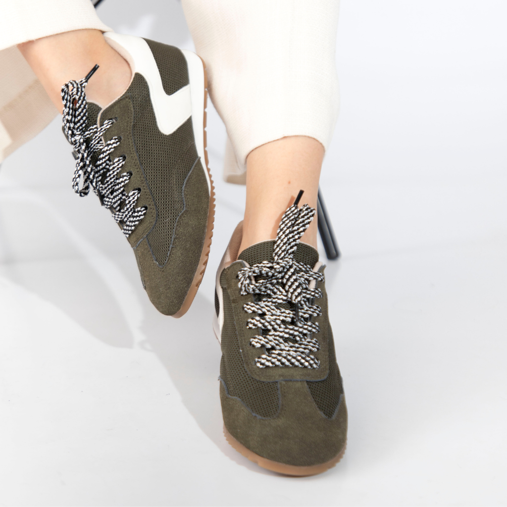 Zapatillas Naútica Verde Blanco